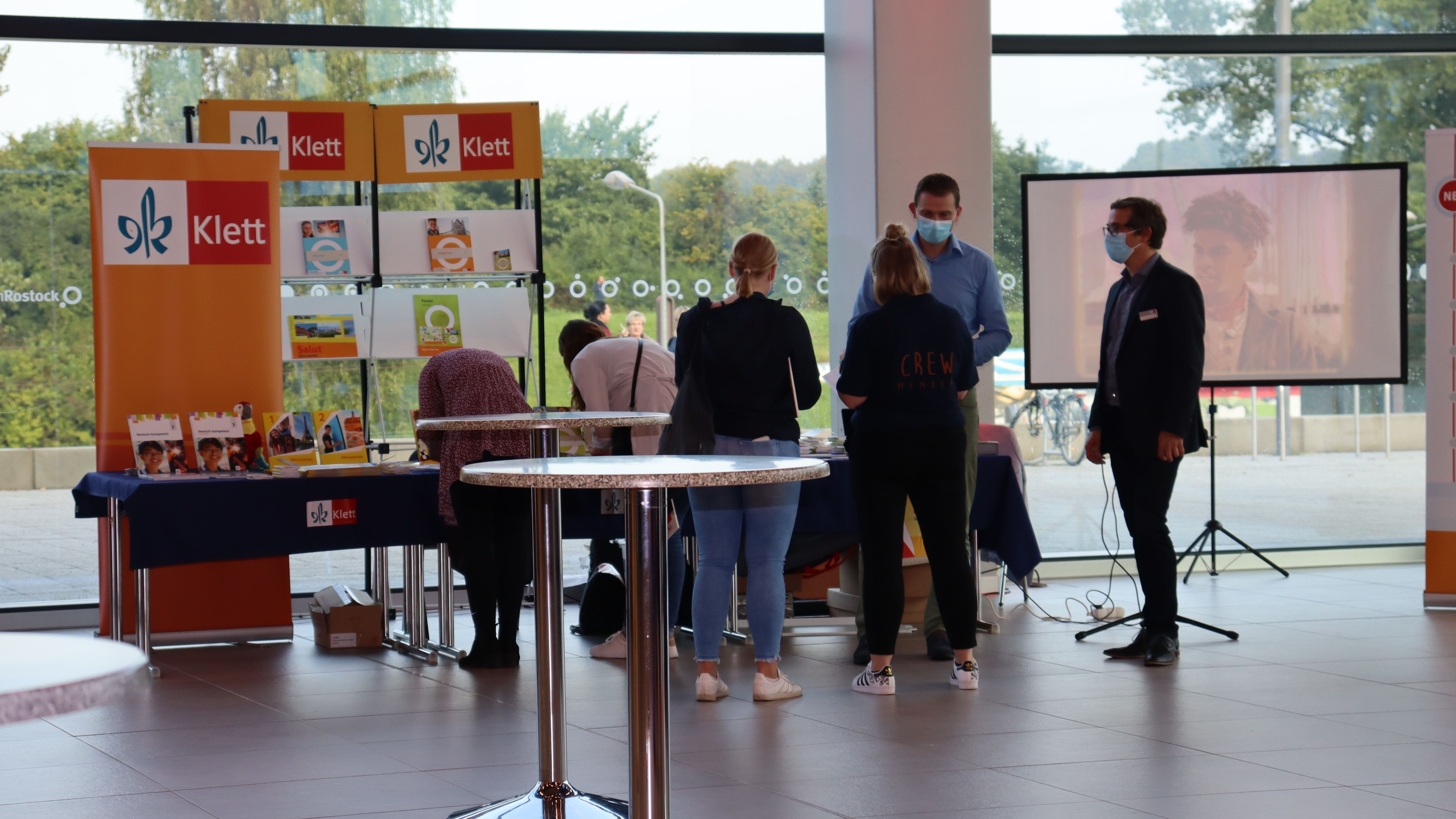 Foto von einem Messestand